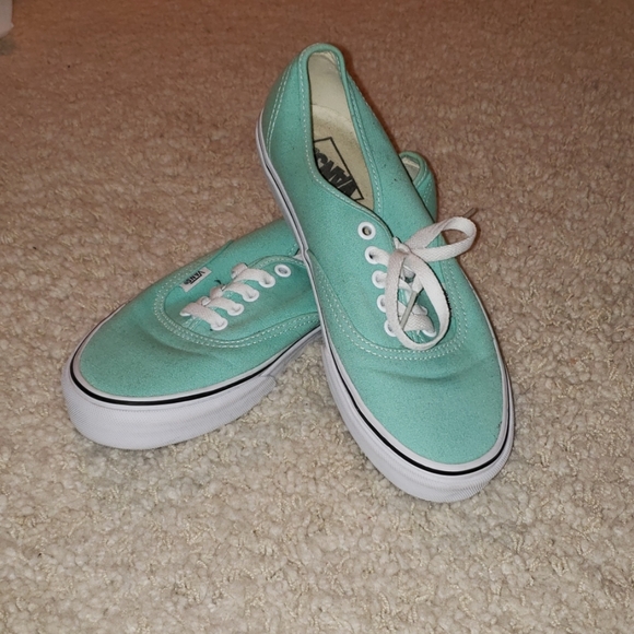 Vans Shoes - Turquoise Van's Sneakers (US women's 9, men's 7.5)